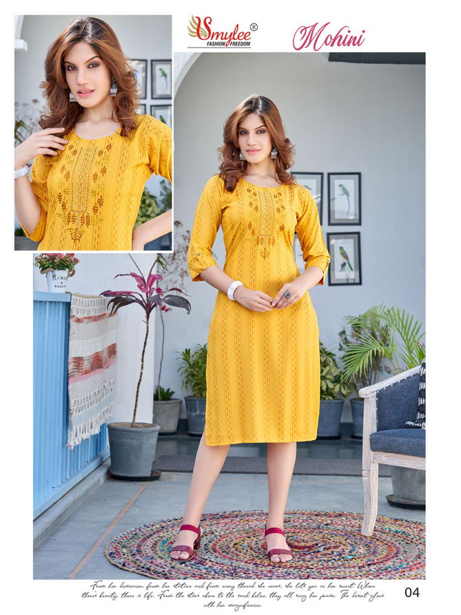 Mohini By Rung Color Designer Kurtis Catalog